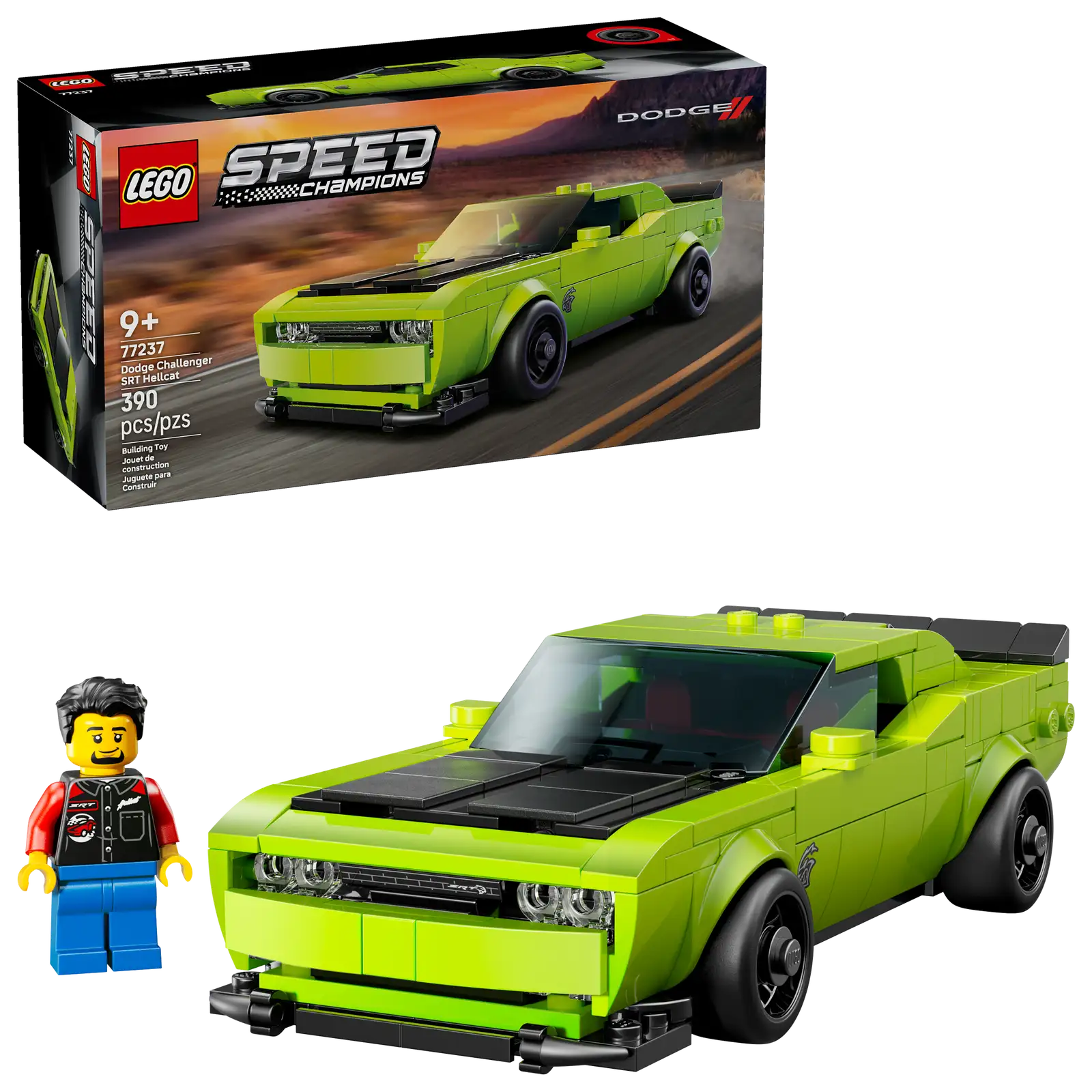 77237 Lego Speed Champions Sports Car Dodge Challenger SRT Hellcat