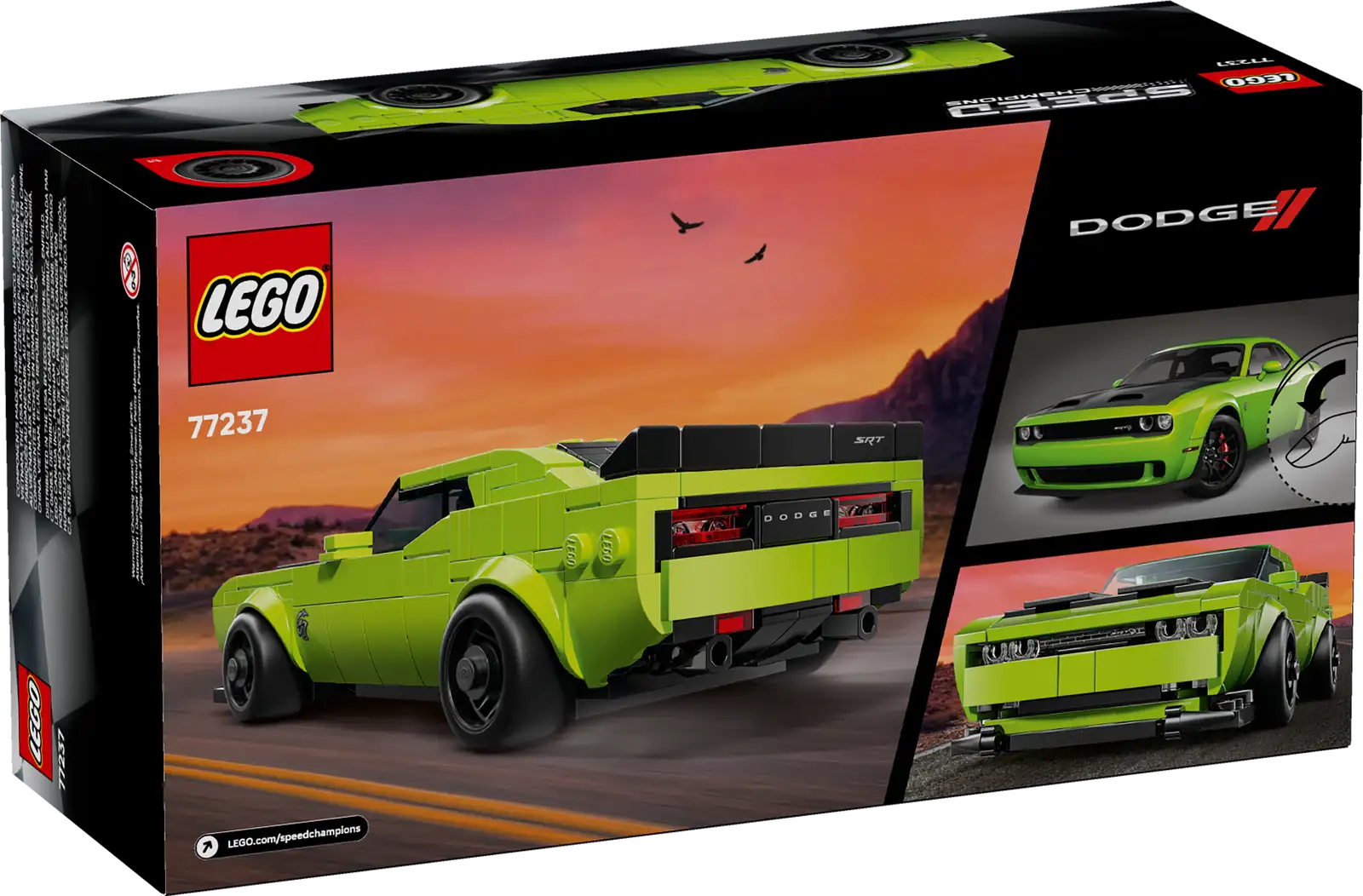 77237 Lego Speed Champions Sports Car Dodge Challenger SRT Hellcat