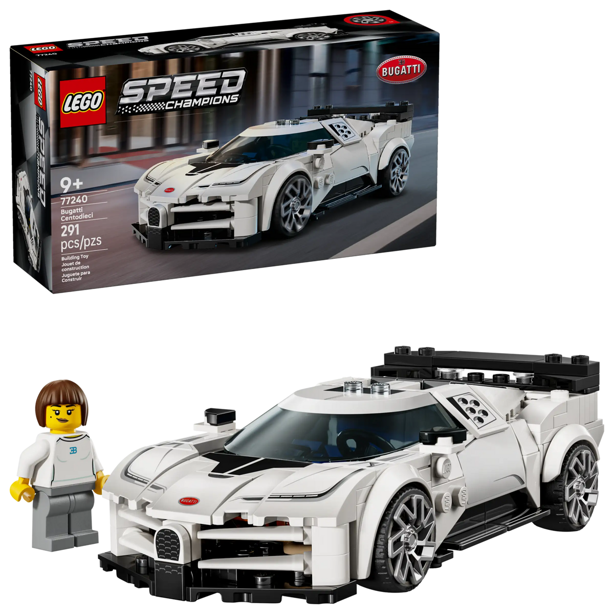 77240 Lego Speed Champions Hyper Sports Car Bugatti Centodieci