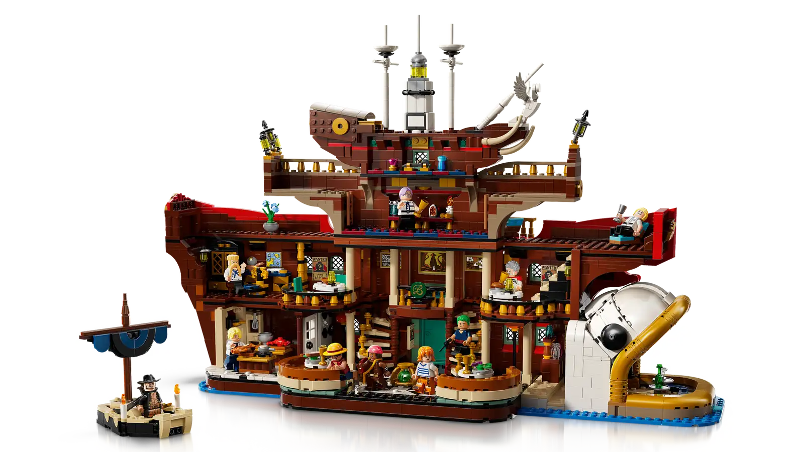 75640 LEGO ONE PIECE 75640 Baratie, il ristorante galleggiante