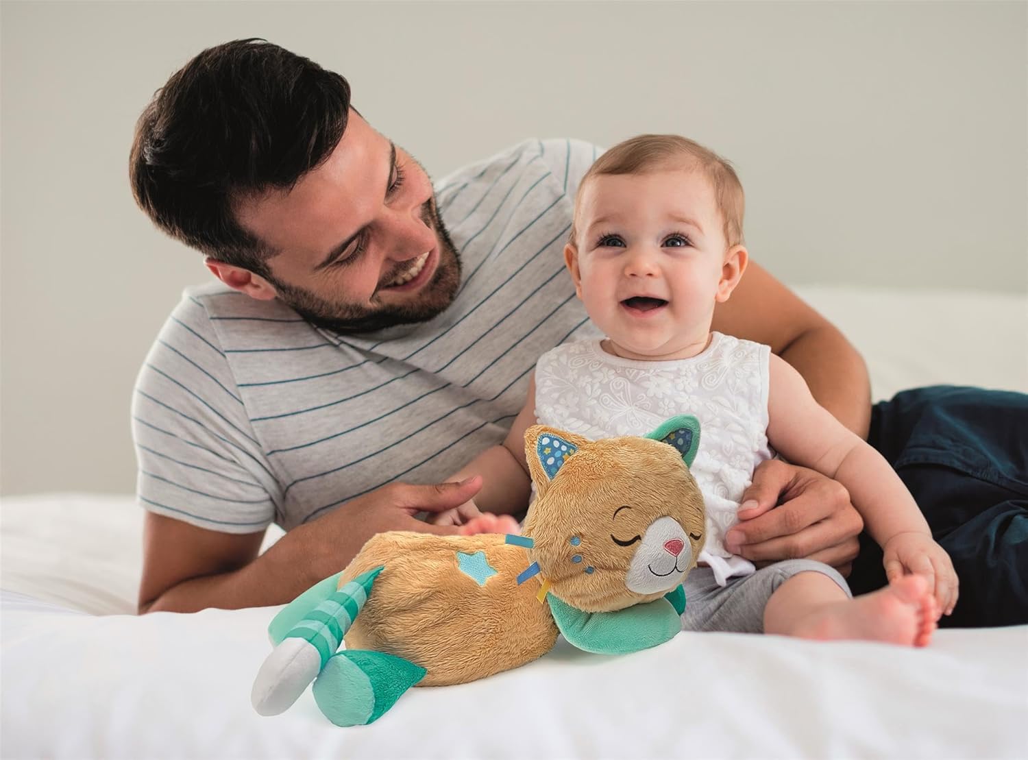 17592.5 Clementoni Morfeo Gattino Relax  Gatto Interattivo con Suoni Rilassanti