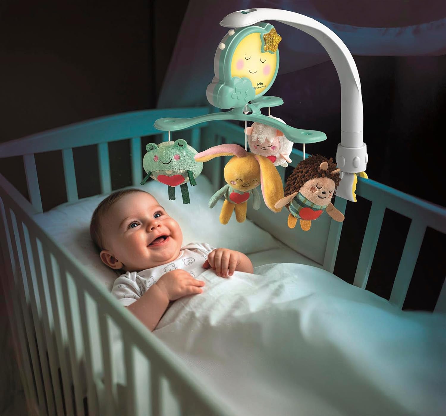 Clementoni Goodnight Cot Mobile  Giostrina Carillon con Melodie