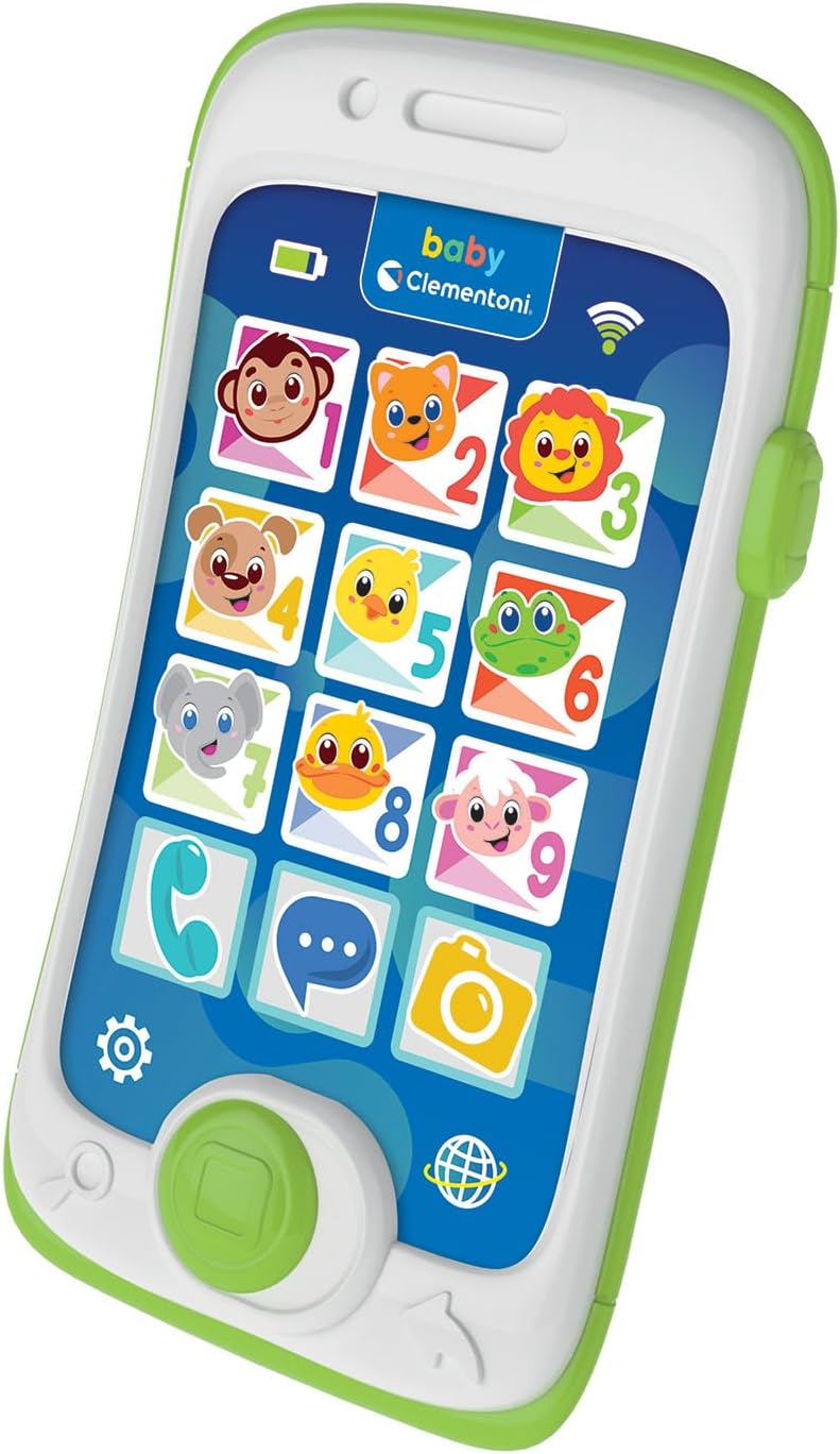 17934 Clementoni Baby Smartphone Touch & Play Telefono Giocattolo Educativo