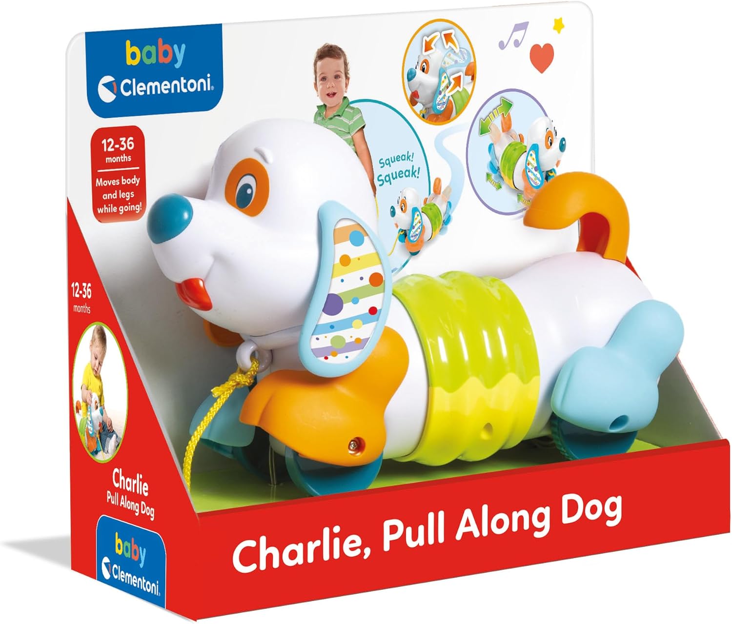 17262.7 Clementoni  Baby Charlie Cagnolino Trainabile Gioco Interattivo