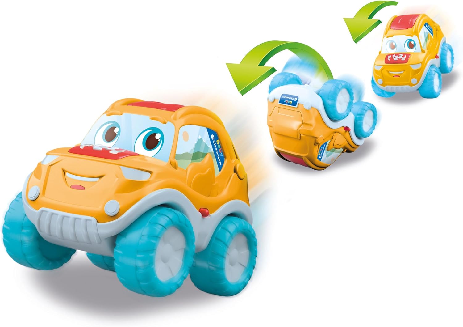 17996.1Clementoni Baby Rally Capriole  Macchinina Telecomandata Educativa