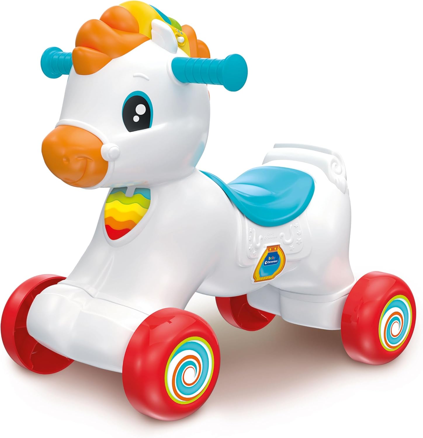 17854.4 Baby Clementoni Martino il Cavallino 3 in 1, Gioco Primi Passi con Suoni