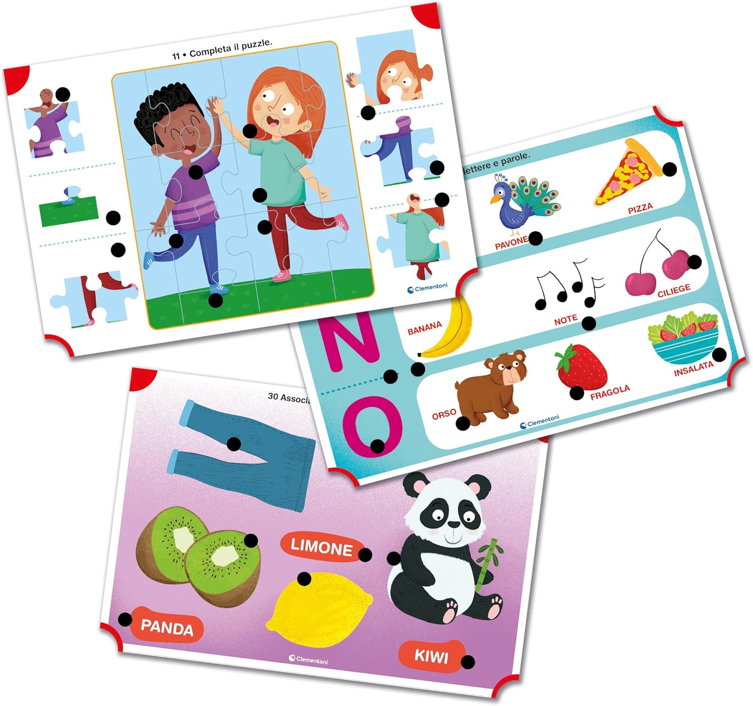 16472.1 Clementoni SAPIENTINO PARLANTE Gioco Educativo con Penna Parlante