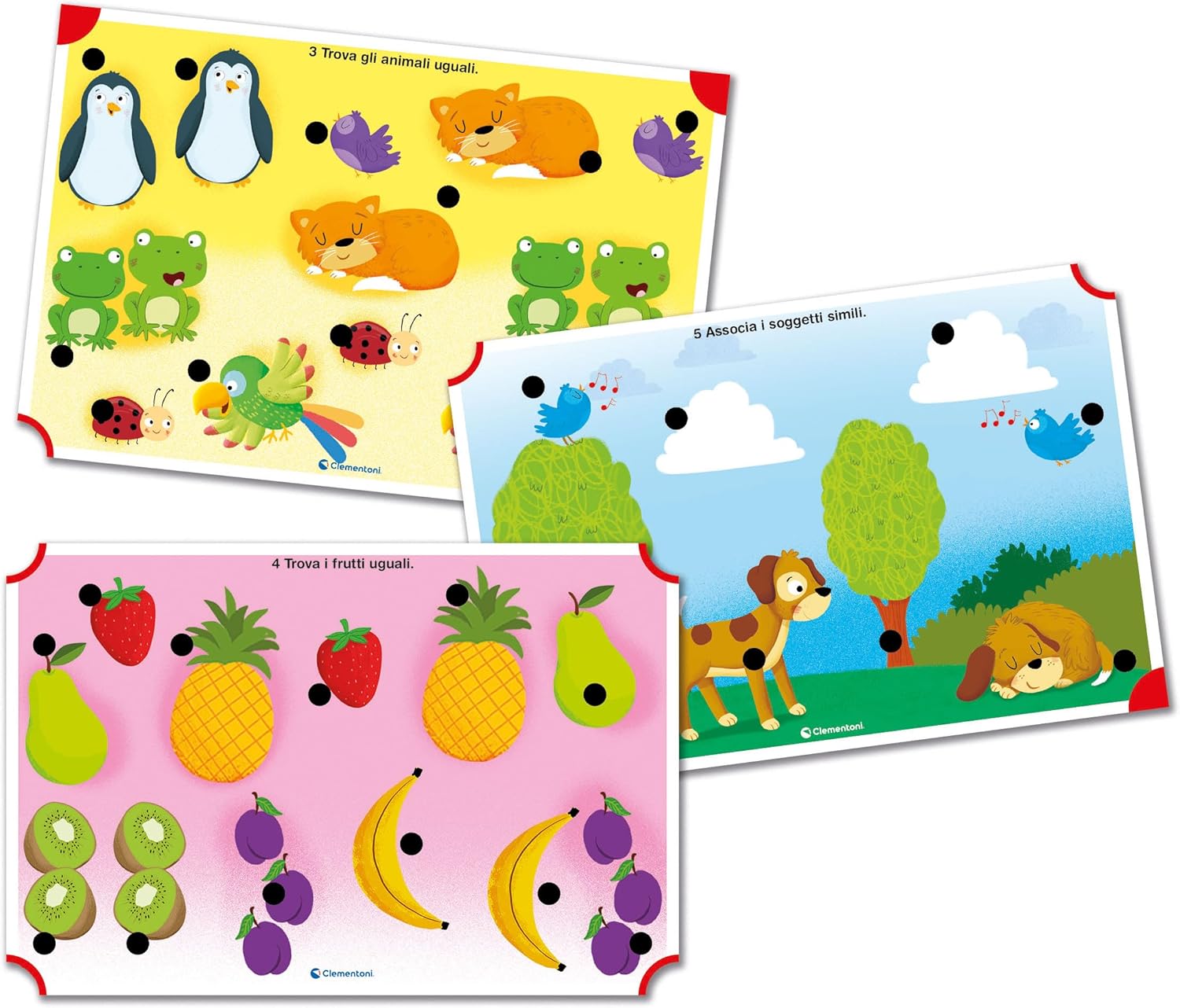 16472.1 Clementoni SAPIENTINO PARLANTE Gioco Educativo con Penna Parlante