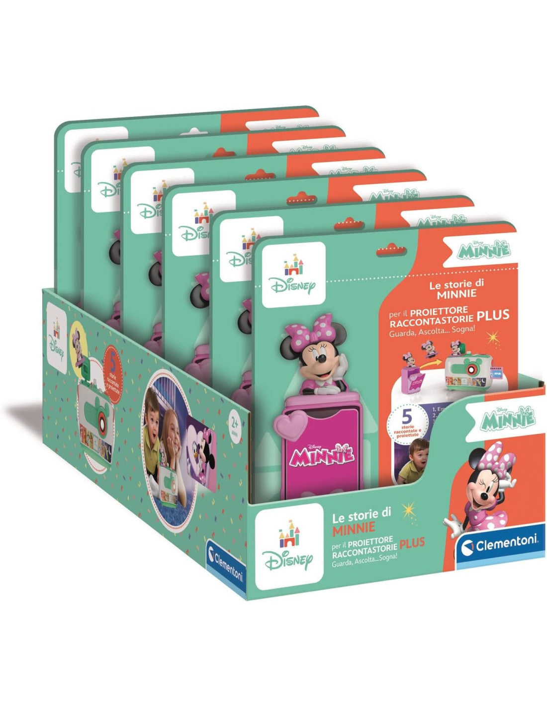17585.7 Clementoni Raccontastorie Minnie  Cartuccia Le Storie di Minnie
