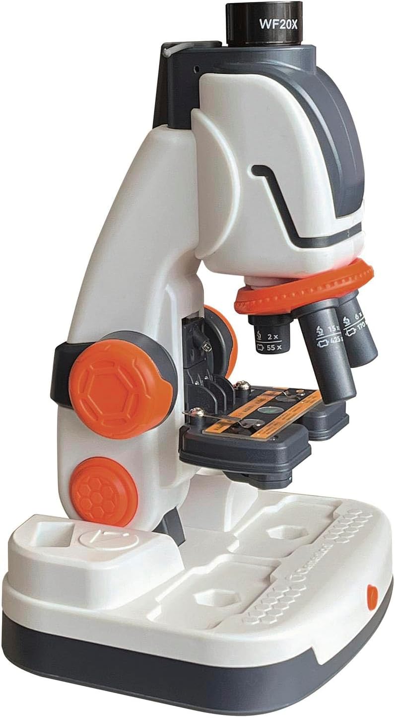 Clementoni Microscopio Smart AI 2in1 con Telecamera Wi-Fi | Microscopio Digitale