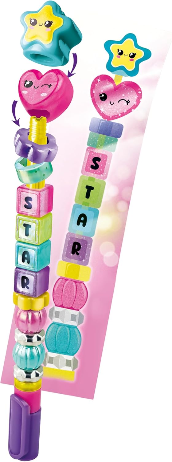 Clementoni  Il Laboratorio delle Penne Message | Set Creativo Bambine 6+ Anni