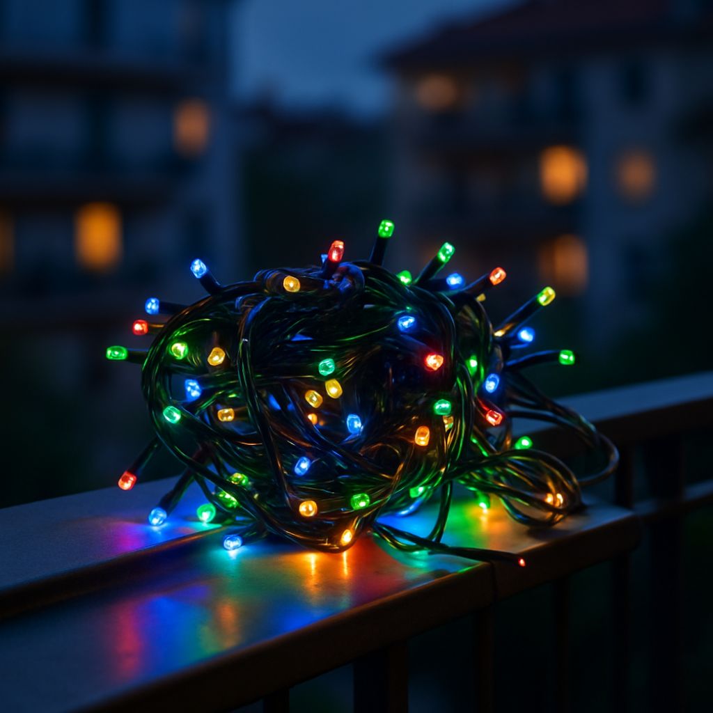 2S M-IP44 Minilucciole LED 100 Luci Multicolor per Esterno, Natale e Decorazioni