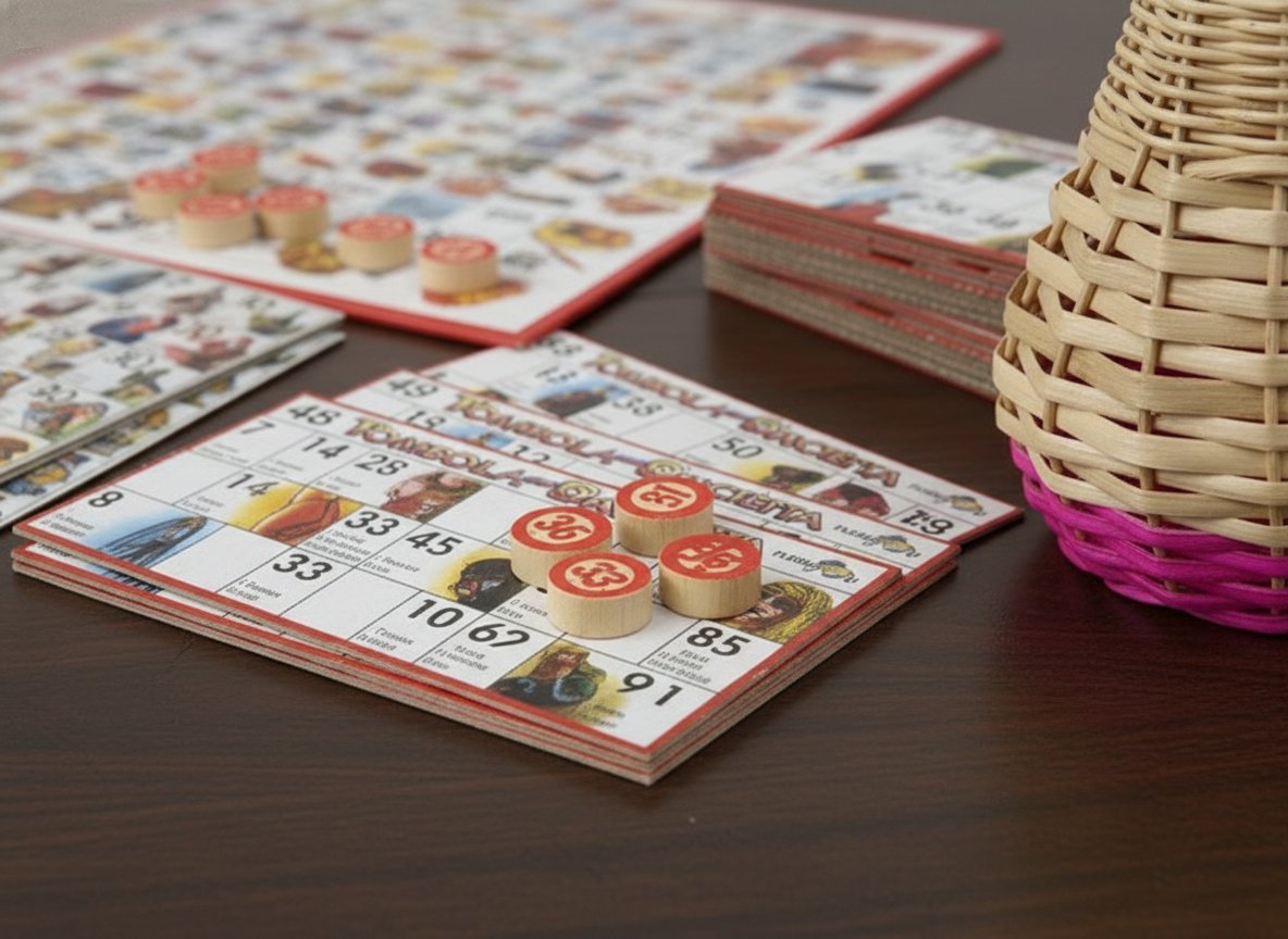 TOMBOLA NAPOLETANA gioco tavolo