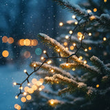 Minilucciole 100 LED Bianco Caldo IP44 per Esterno e Interno 9,95 m