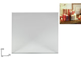 SPECCHIO PER DECORAZIONE QUADRATO 30CM YQM2522-7(1)