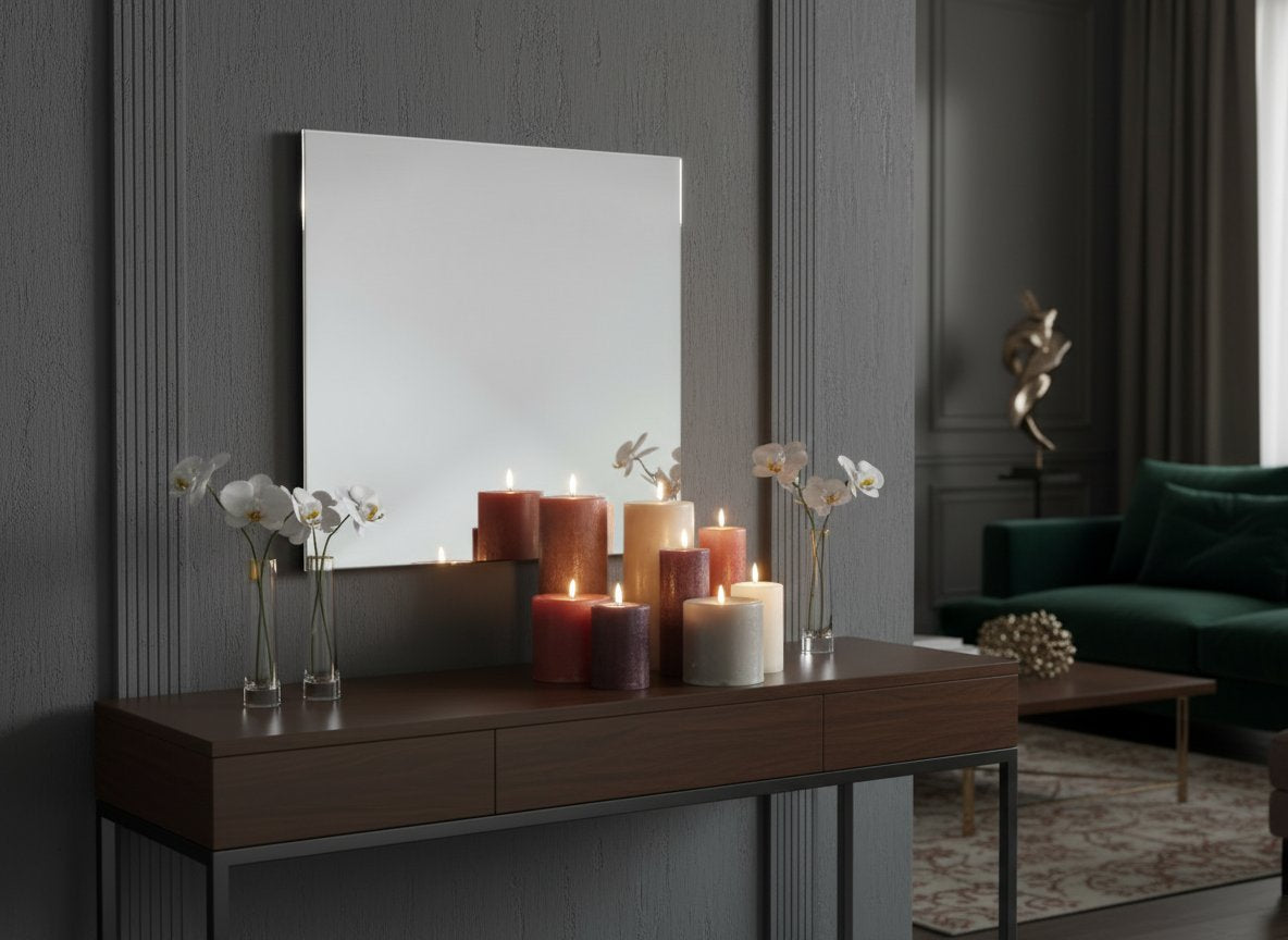 SPECCHIO PER DECORAZIONE QUADRATO 30CM specchio decorativo