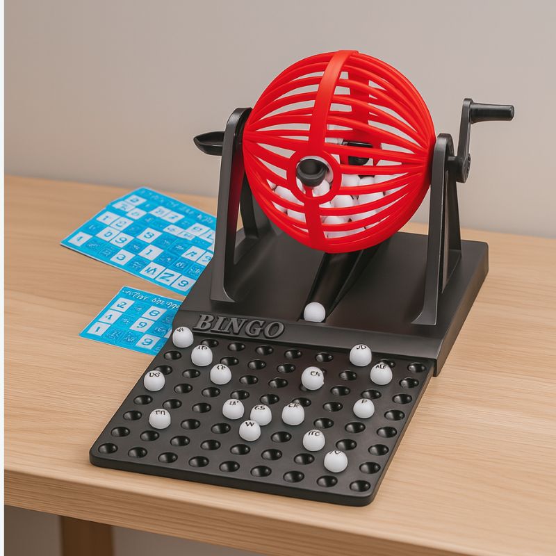 Gioco Bingolotto con 12 Cartelle  Tombola Classica per Famiglie YB192445J010A