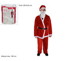 vestito babbo natale velluto adulto hy20010 (F.18.83) HY20010
