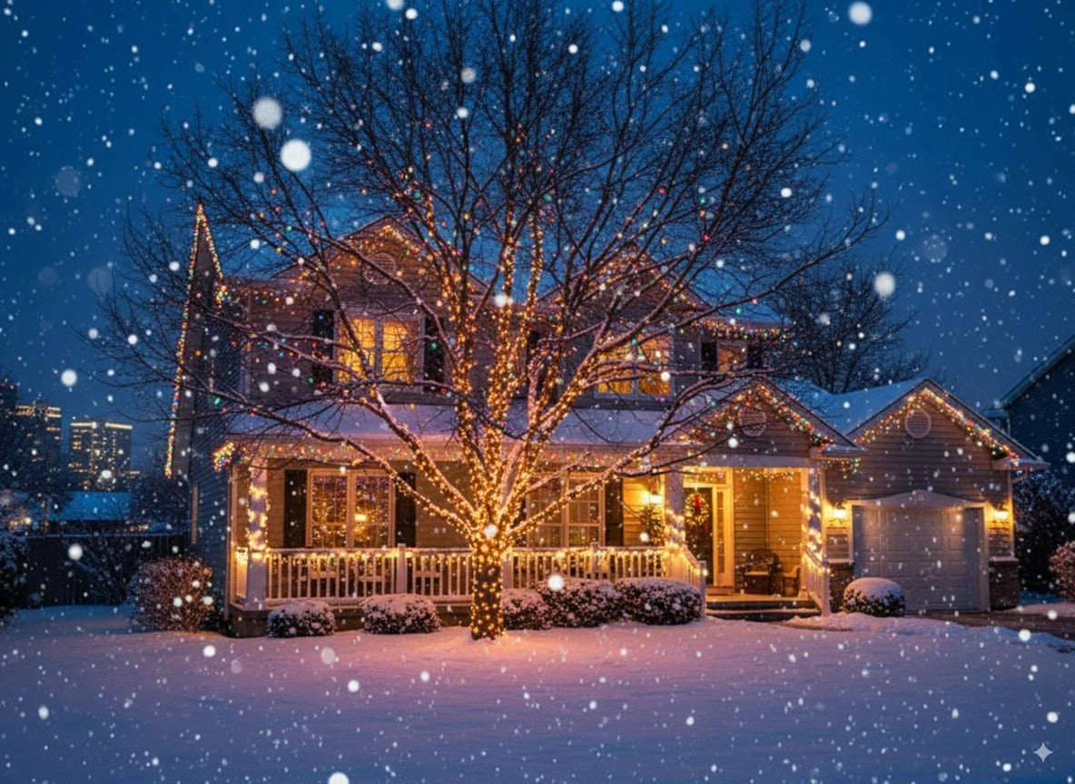 Filo di 300 MicroLED multicolor cavo in rame con trasf. e controller  YC-6CL300