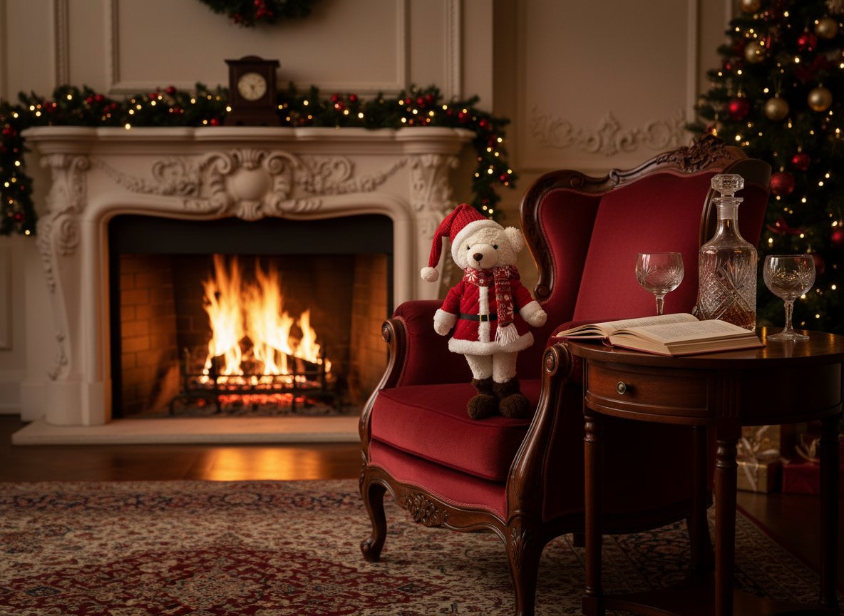 Orso Natalizio 52 cm con Cappottino Rosso | Decorazione di Natale Colo –  Full Toys, image size:1184x864