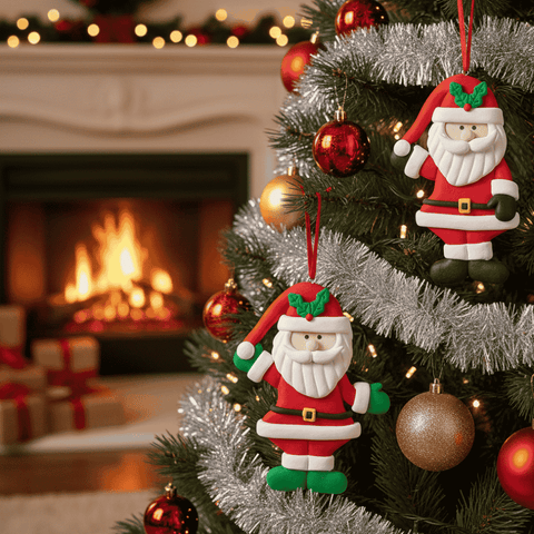 Appendino Babbo Natale Natalizio  addobbi Natalizi colore casuale  LJDS25-015ABC