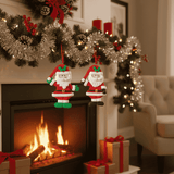 Appendino Babbo Natale Natalizio  addobbi Natalizi colore casuale  LJDS25-015ABC