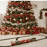 Trenino Natalizio con Musica e Luci  Pista 78x26 cm (HN819935)