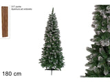 Albero di Natale a parete innevato 180 cm con 317 punte 25J60-S317P