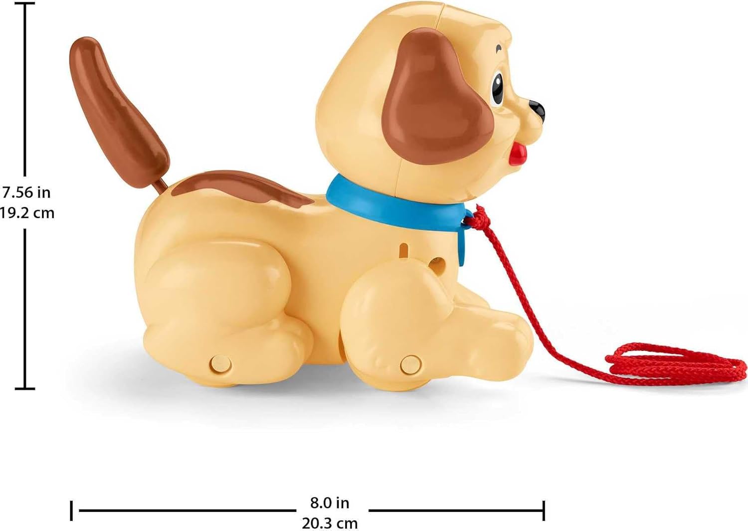 EMT-9447 Mattel Fisher-Price Piccolo Snoopy Cagnolino Trascinabile