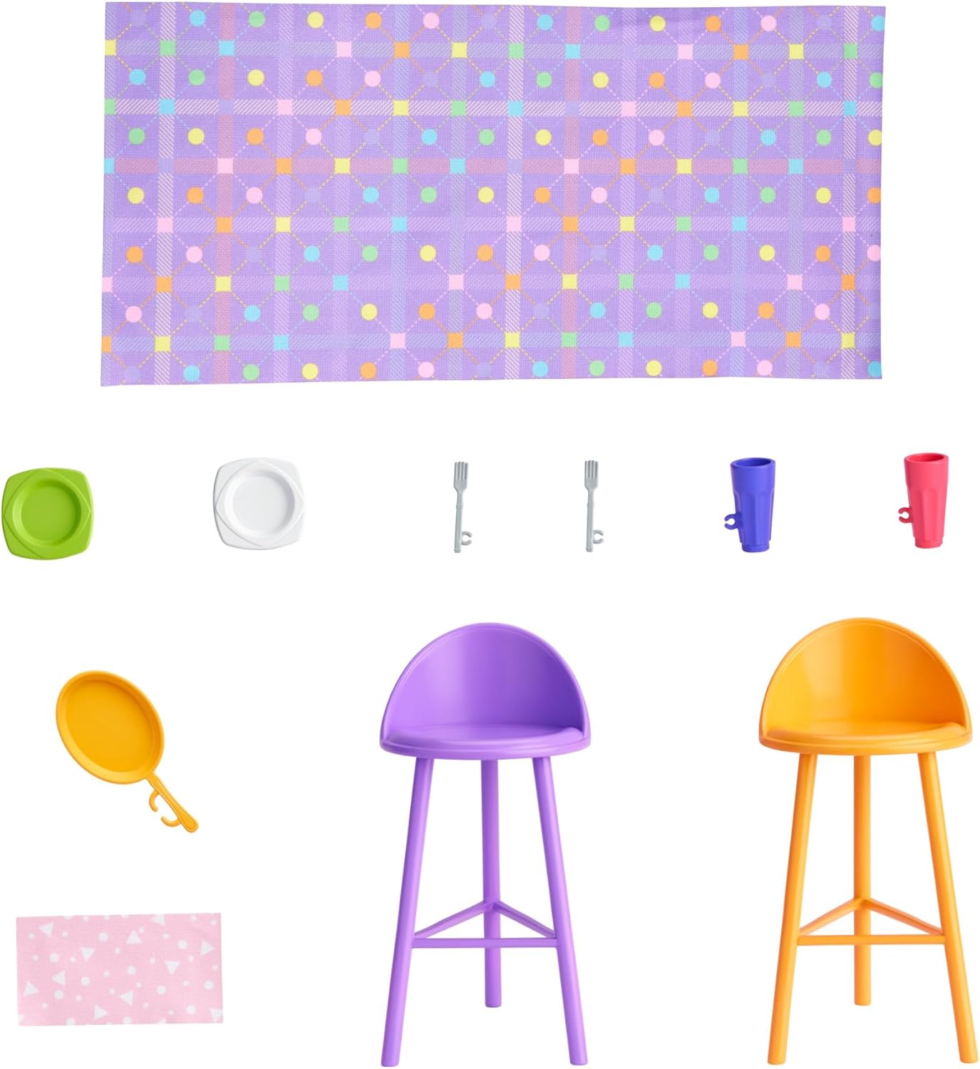 Mattel Barbie Loft Casa Vacanze con Bambola Playset Casa Portatile con Accessori