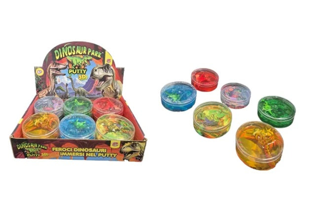 Dip 77706 Dinosauri Park 3D Putty animali Modellabili a tema dinosauri