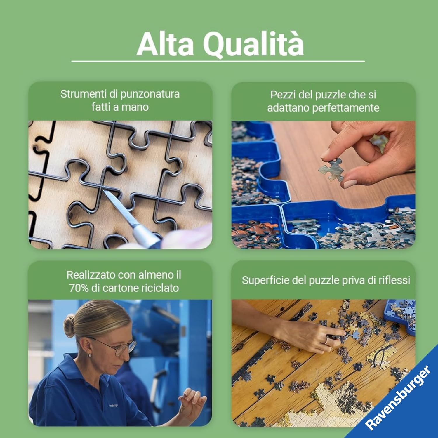 04247  Ravensburger Puzzle XXL 100 Pezzi Divertimento spettrale