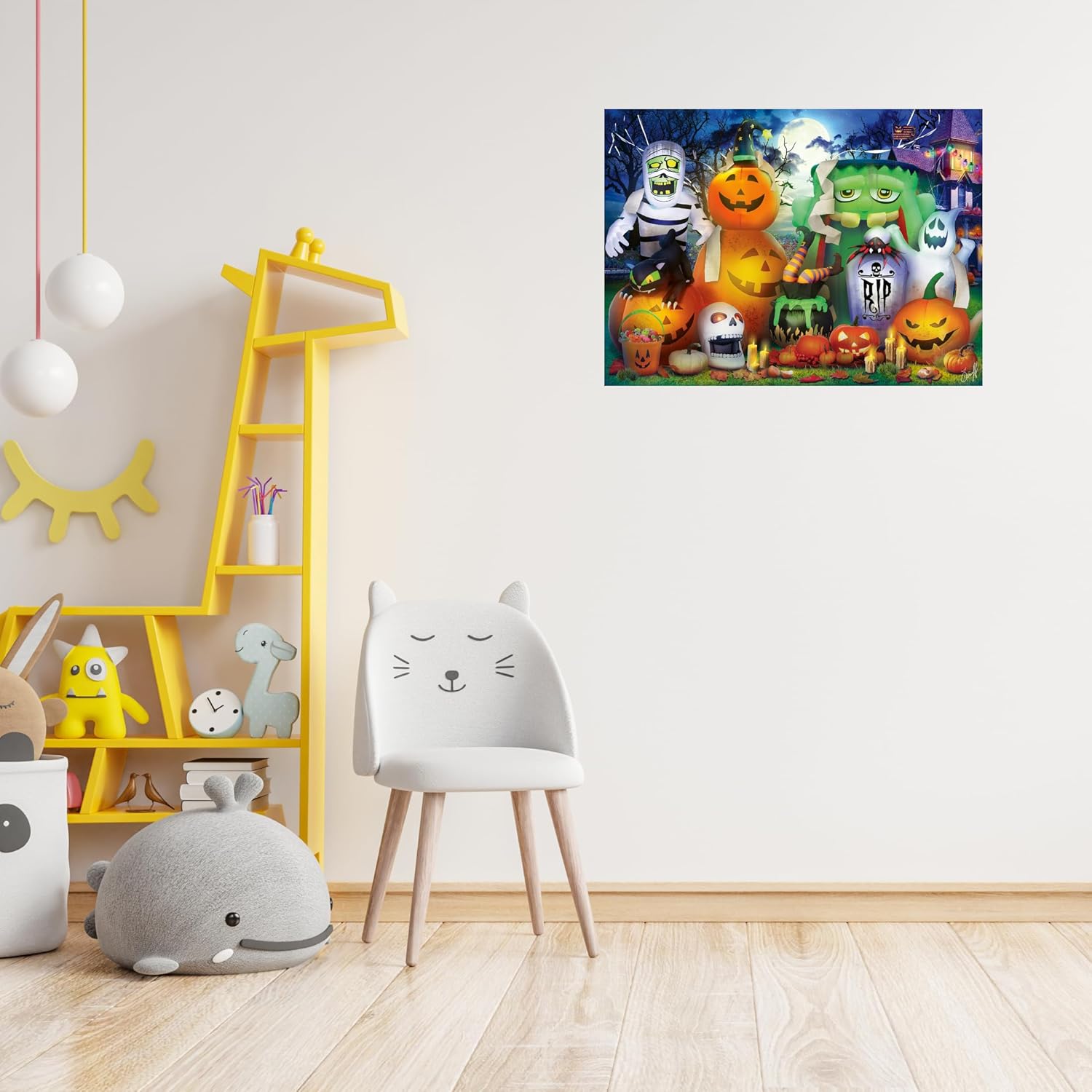 04247  Ravensburger Puzzle XXL 100 Pezzi Divertimento spettrale