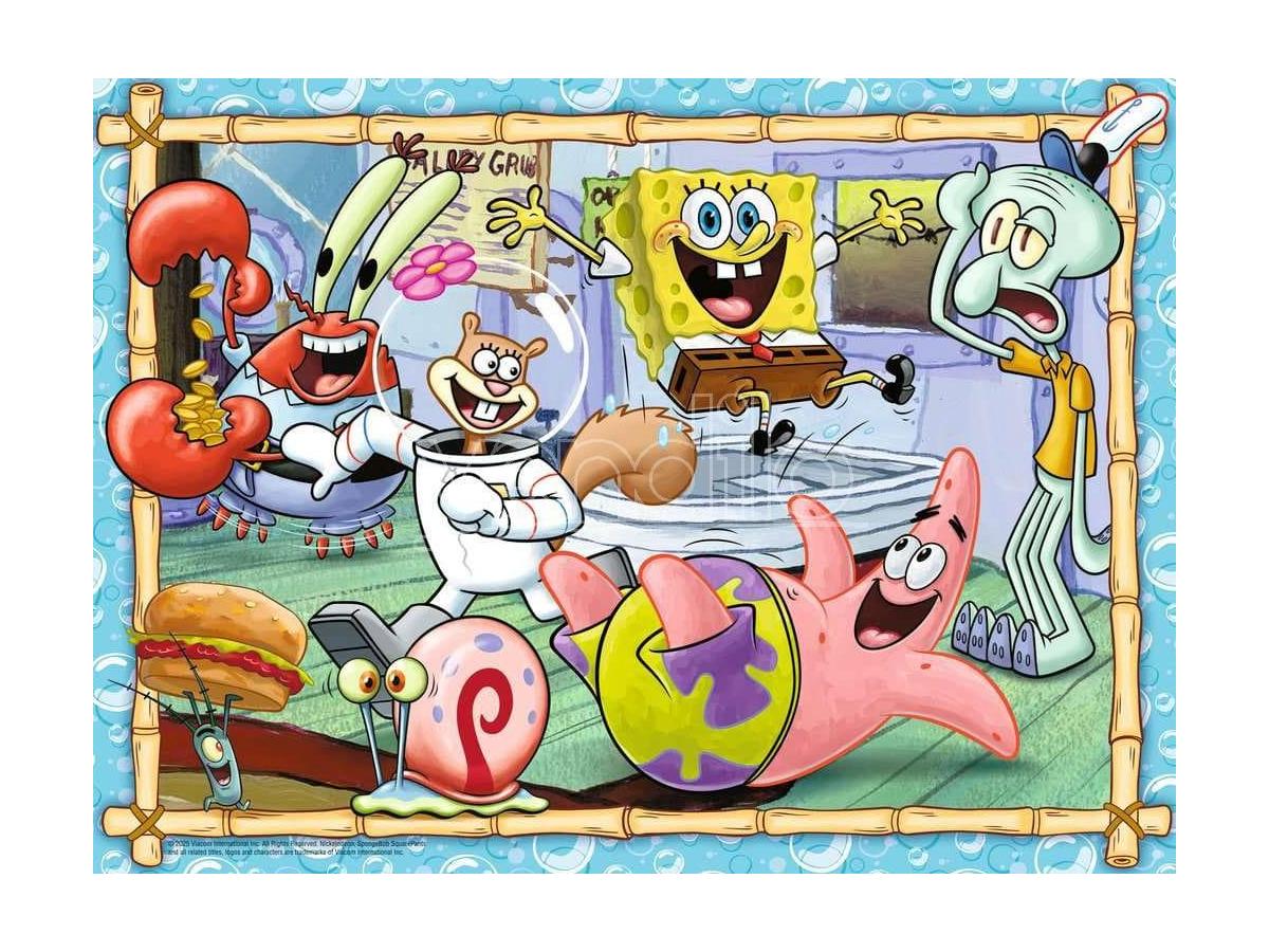 04234 Ravensburger Puzzle XXL 200 Pezzi Spongebob