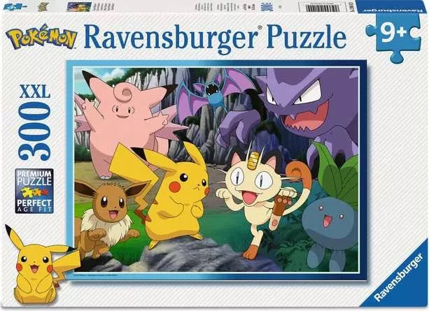 04142 Ravensburger Puzzle XXL 300 Pezzi Cattura i Pokémon