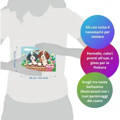 23060 Ravensburge rCreArt Serie D - Picnic con i Cuccioli