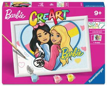 23061 Ravensburger CreArt Serie D - Barbie Amiche per Sempre
