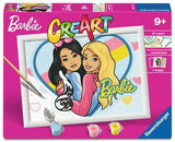 23061 Ravensburger CreArt Serie D - Barbie Amiche per Sempre