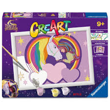 23062 Ravensburger CreArt Serie D -CreArt Serie D Sophia & Wildstar unicorni