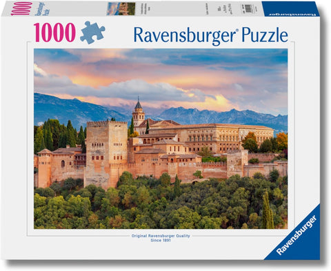 12001792  Ravensburger Puzzle Granada 1000 pezzi  Panorama città spagnola