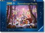12001417 Christmas in the Woods Ravensburger 2000 pz puzzle