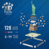 12008027 Statua della Libertà Ravensburger 3D Puzzle