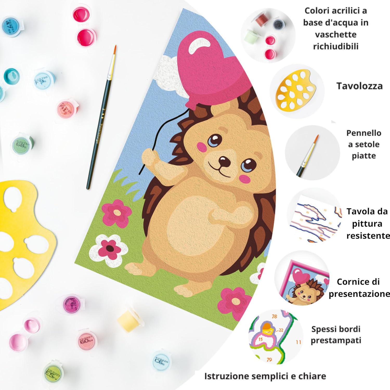 12023055 CreArt Serie E - Riccio Amorevole - Ravensburger