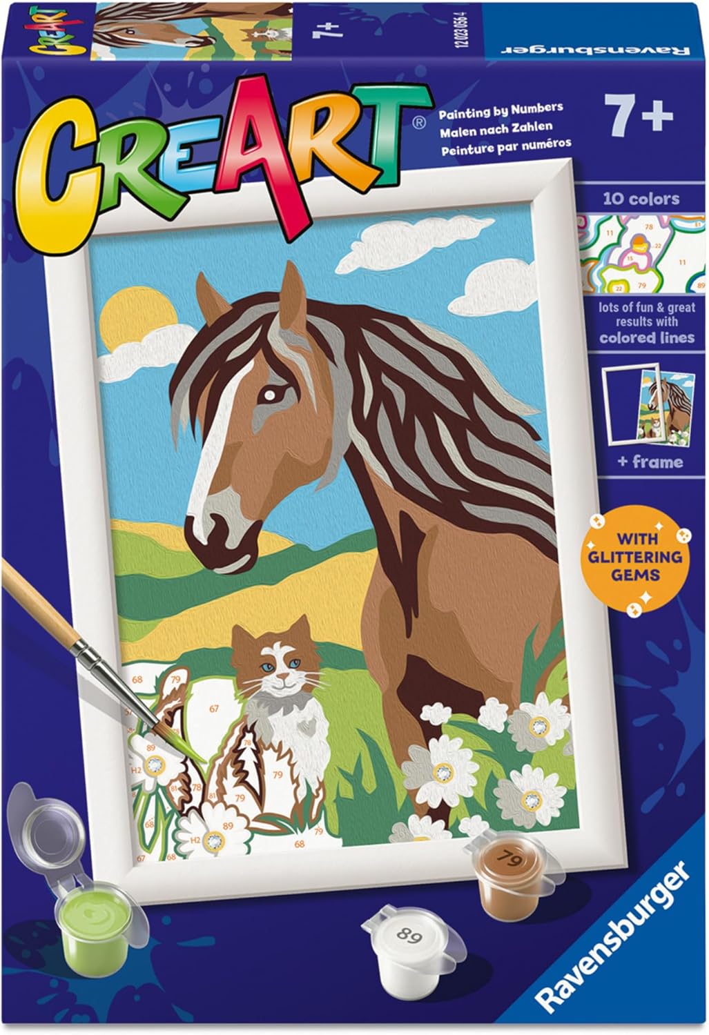 12023056 CreArt Serie E - Amici nel Prato - Ravensburger