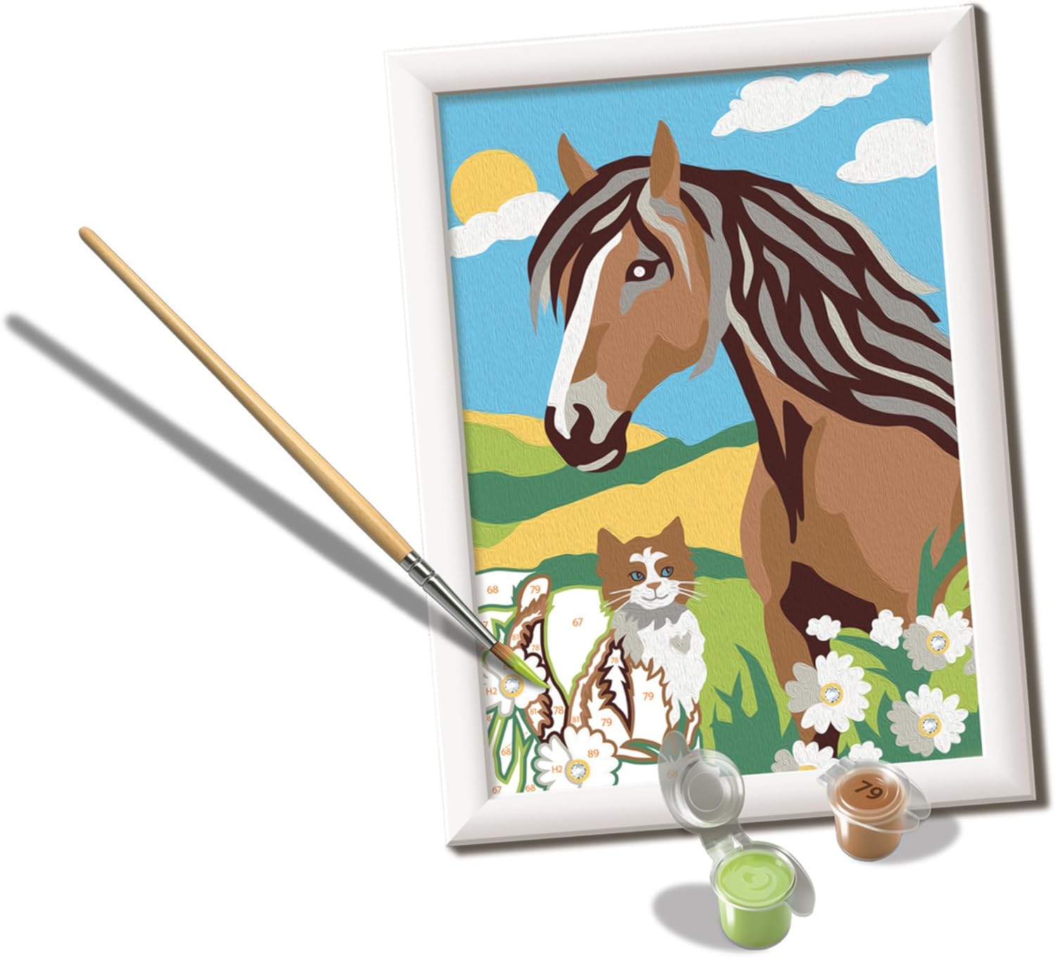 12023056 CreArt Serie E - Amici nel Prato - Ravensburger