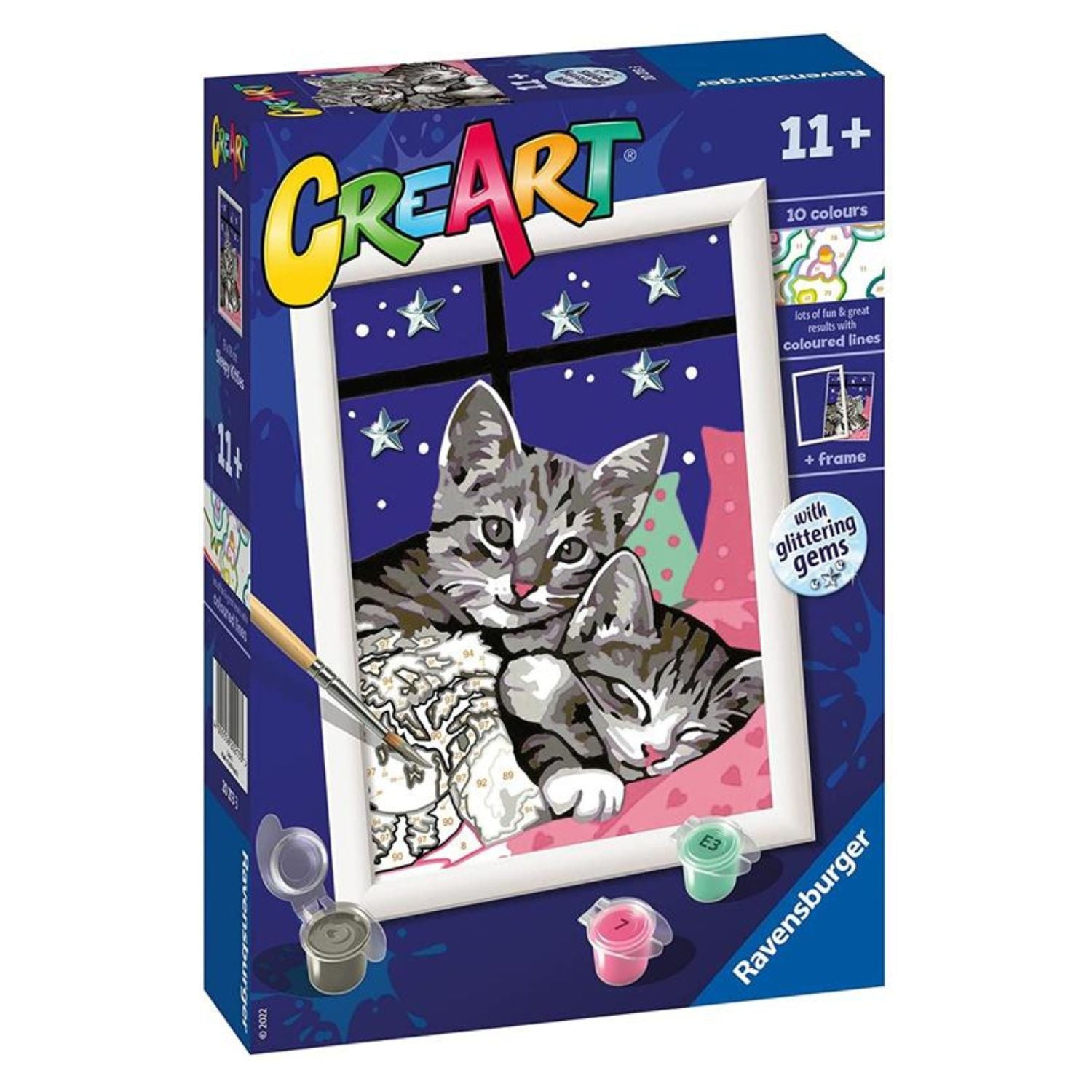 12023121 CreArt Serie E - Gatto TVB - Ravensburger