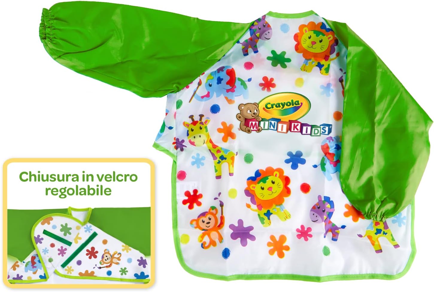81-3940 CRAYOLA Mini Kids Grembiulino maniche lunghe