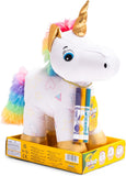 4026316 CRAYOLA Colour Me Plush, Peluche Colorabile con 3 Pennarelli