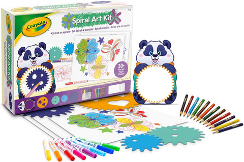 04-2948 CRAYOLA  Set Spirali e Mandala con Pennarelli Lavabili e Matite Colorate