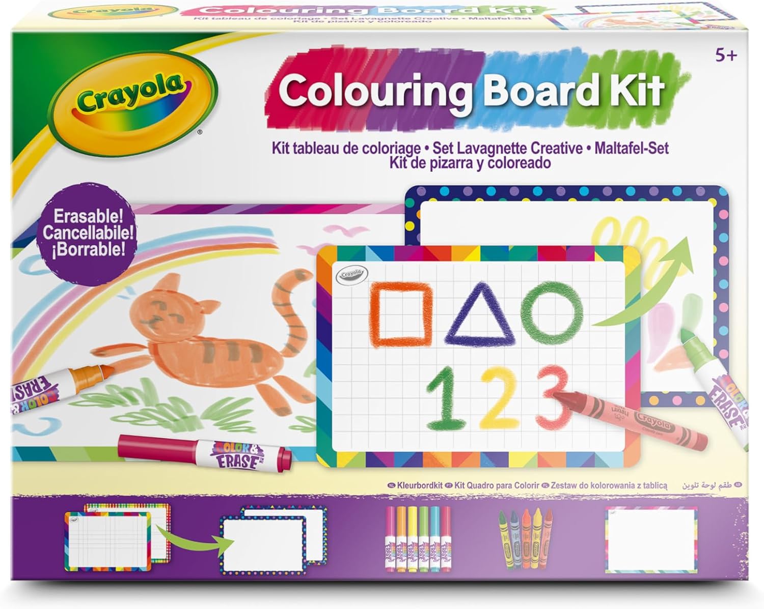 04-2947 CRAYOLA - Set Lavagnette Bianche Creative